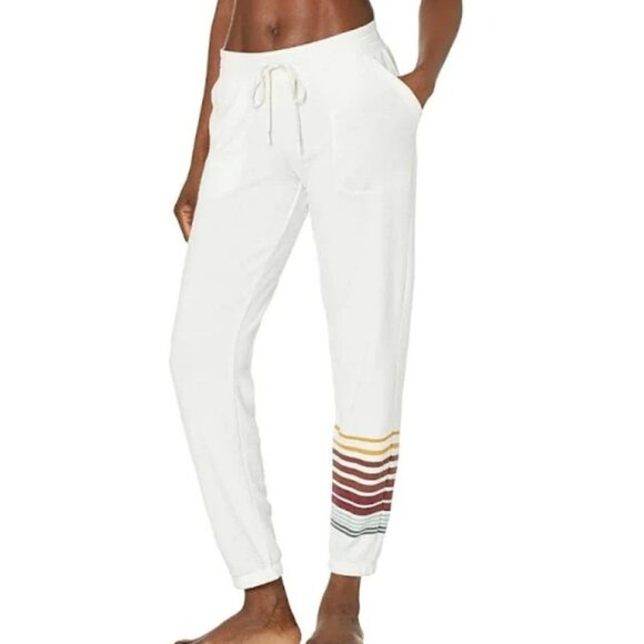 PJ Salvage Mountain Bound Lounge Sleep Pant Jogger - Oatmeal Cream - Picture 10 of 10